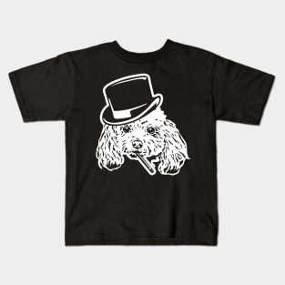 Poodle Wise Guy Kids T-Shirt